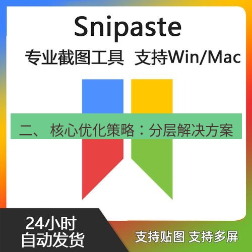snipaste 二、 核心优化策略：分层解决方案