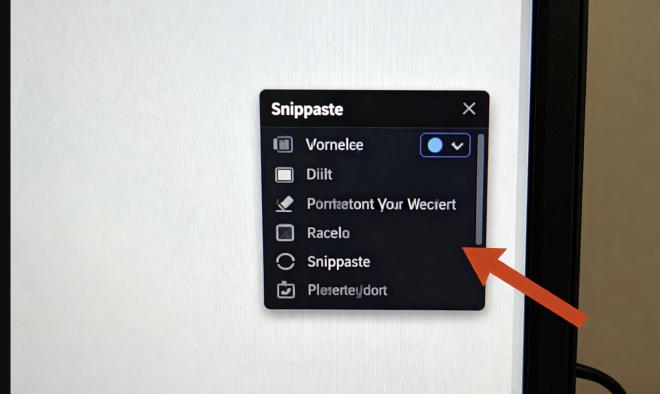 Snipaste中滚轮长按触发快捷菜单