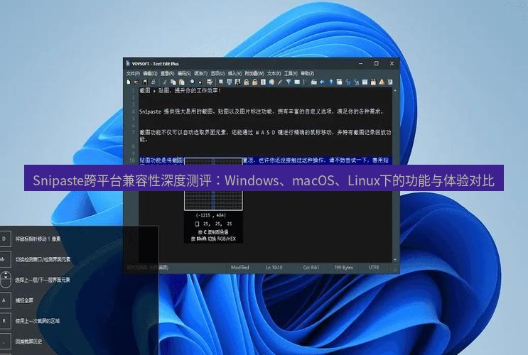 snipaste Snipaste跨平台兼容性深度测评：Windows、macOS、Linux下的功能与体验对比