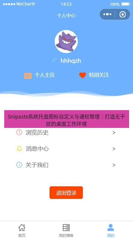 截图软件 Snipaste系统托盘图标自定义与通知管理：打造无干扰的桌面工作环境