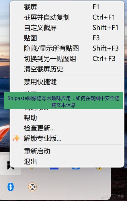snipaste Snipaste图像隐写术趣味应用：如何在截图中安全隐藏文本信息