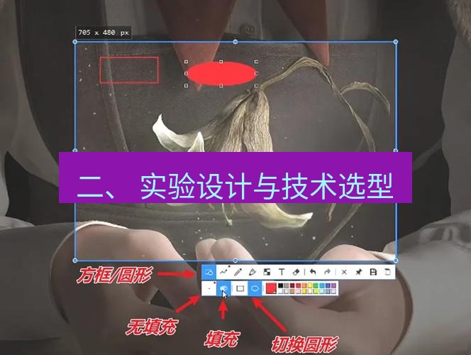 snipaste 二、 实验设计与技术选型
