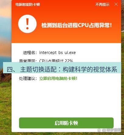 截图软件 四、 主题切换适配：构建科学的视觉体系