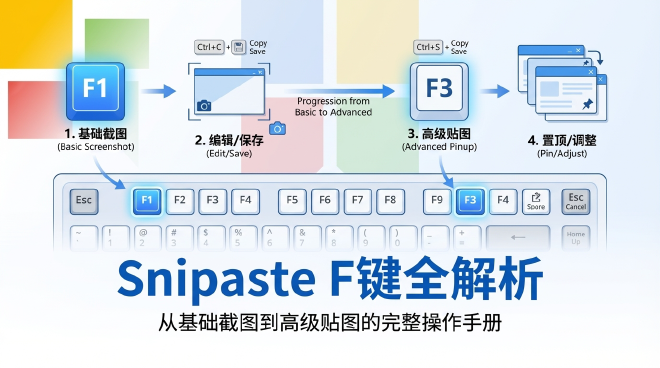 Snipaste F键