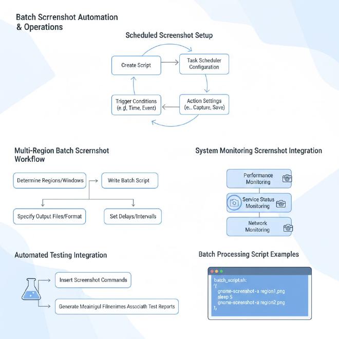 批量截图自动化与运维应用