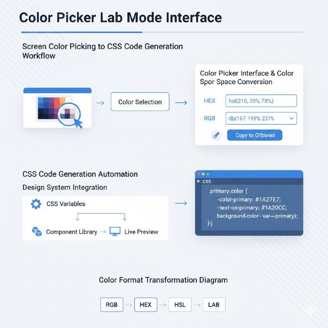 取色器实验室模式界面